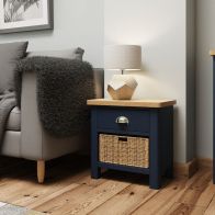 See more information about the Westbridge Light Oak & Blue 2 Drawer Chest Of Drawers
